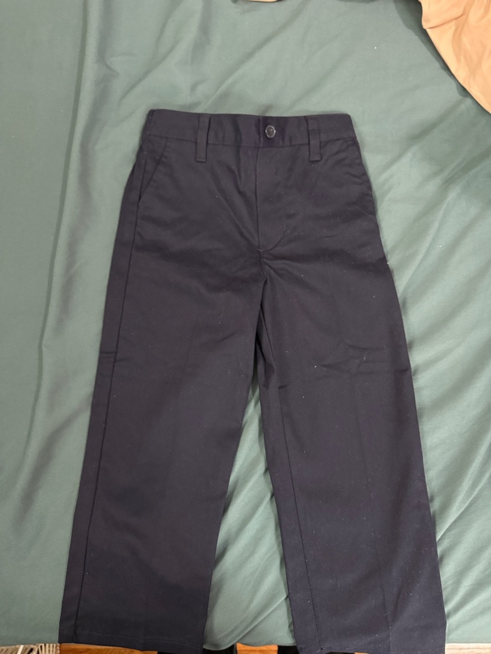 French Toast Relaxed Pull-On Pants in Navy